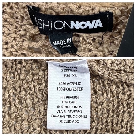 💙 NWT FASHION NOVA No Rest for the Wicked Wrap Top Distressed Brutalist Grunge - Picture 9 of 11